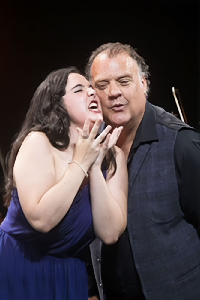 Ellen Pearson and Bryn Terfel Ellen Pearson and Bryn Terfel